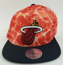 Load image into Gallery viewer, Miami Heat Mitchell And Ness Snapback Hat