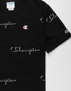 Champion Black Heritage T-Shirt