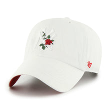 Load image into Gallery viewer, `47 Brand New York Yankees Rose Thorn Clean Up Dad Hat White