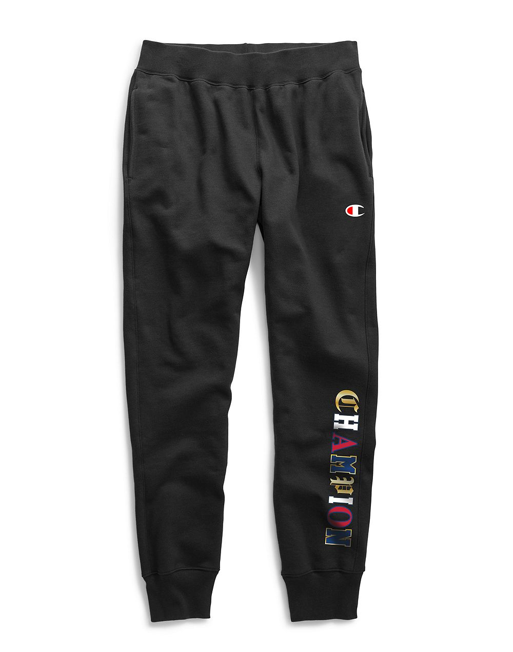 Champion Men's Old English Script Jogger Pants Black - City Limit NY