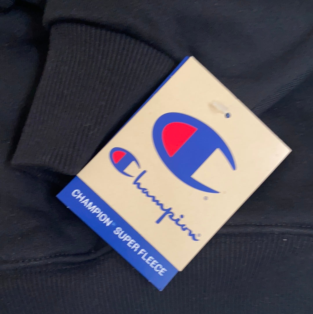 Champion Black Original Super Fleece Cone Hood-Original Edition