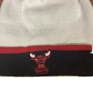 Chicago Bulls 47 Brand White Breakaway Cuff Knit Beanie