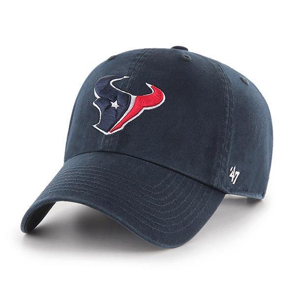 `47 Houston Texans NFL Clean Up Strapback Baseball Cap Dad Hat - City Limit NY