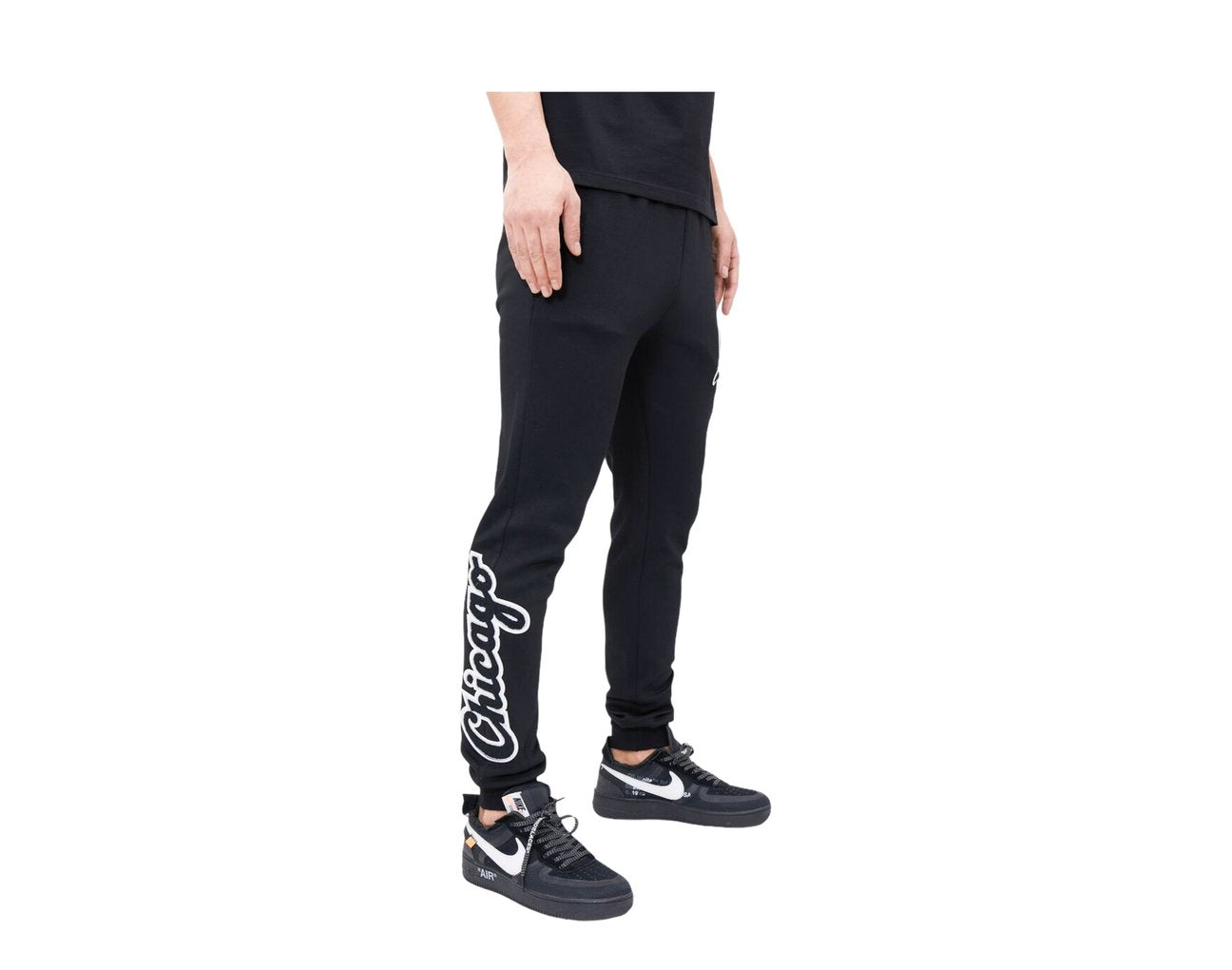 Pro Standard MLB Chicago White Sox Logo Joggers Men's Sweatpants LCW431561-BLK