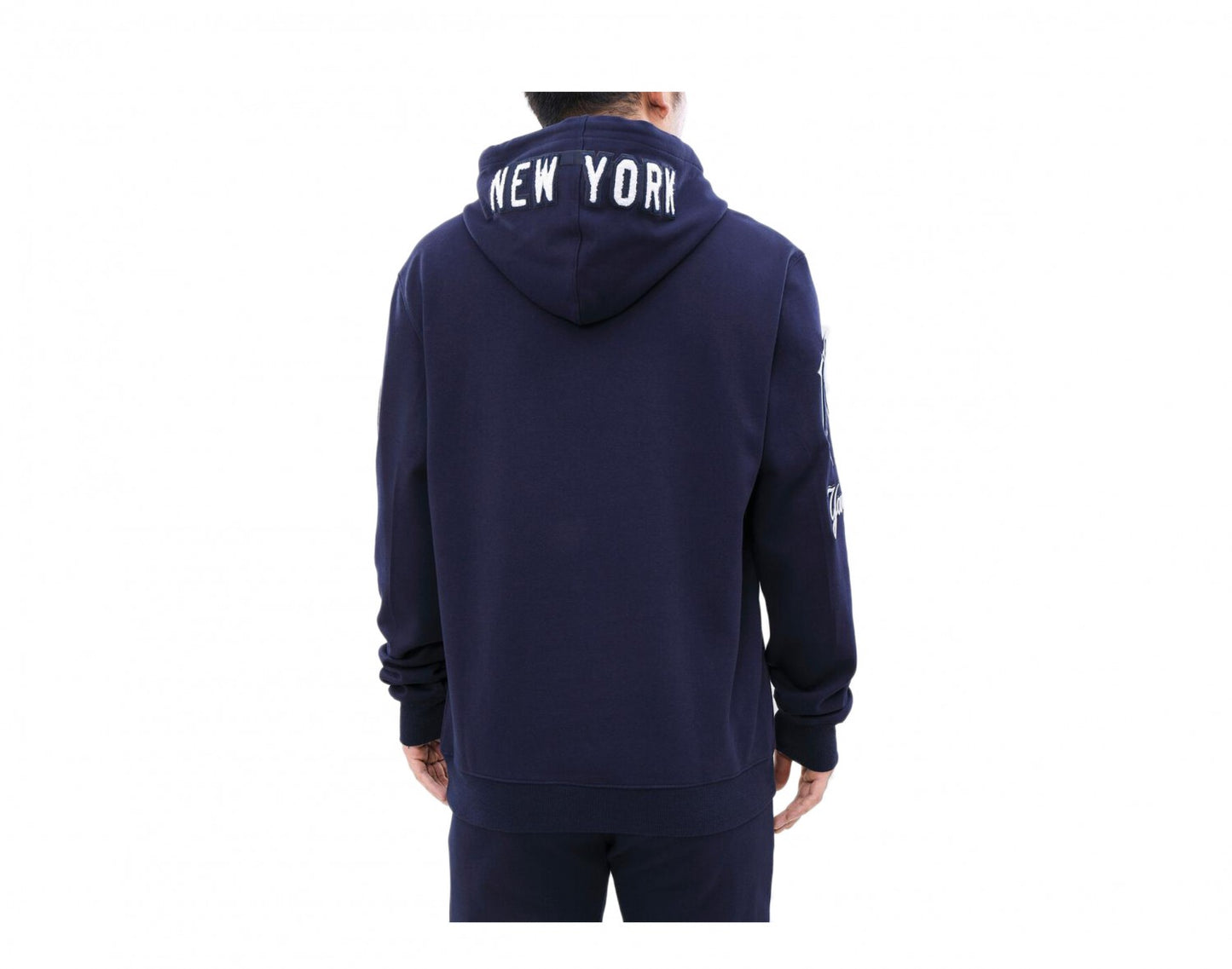 Pro Standard MLB New York Yankees Navy Logo Blended P/O Men's Hoodie