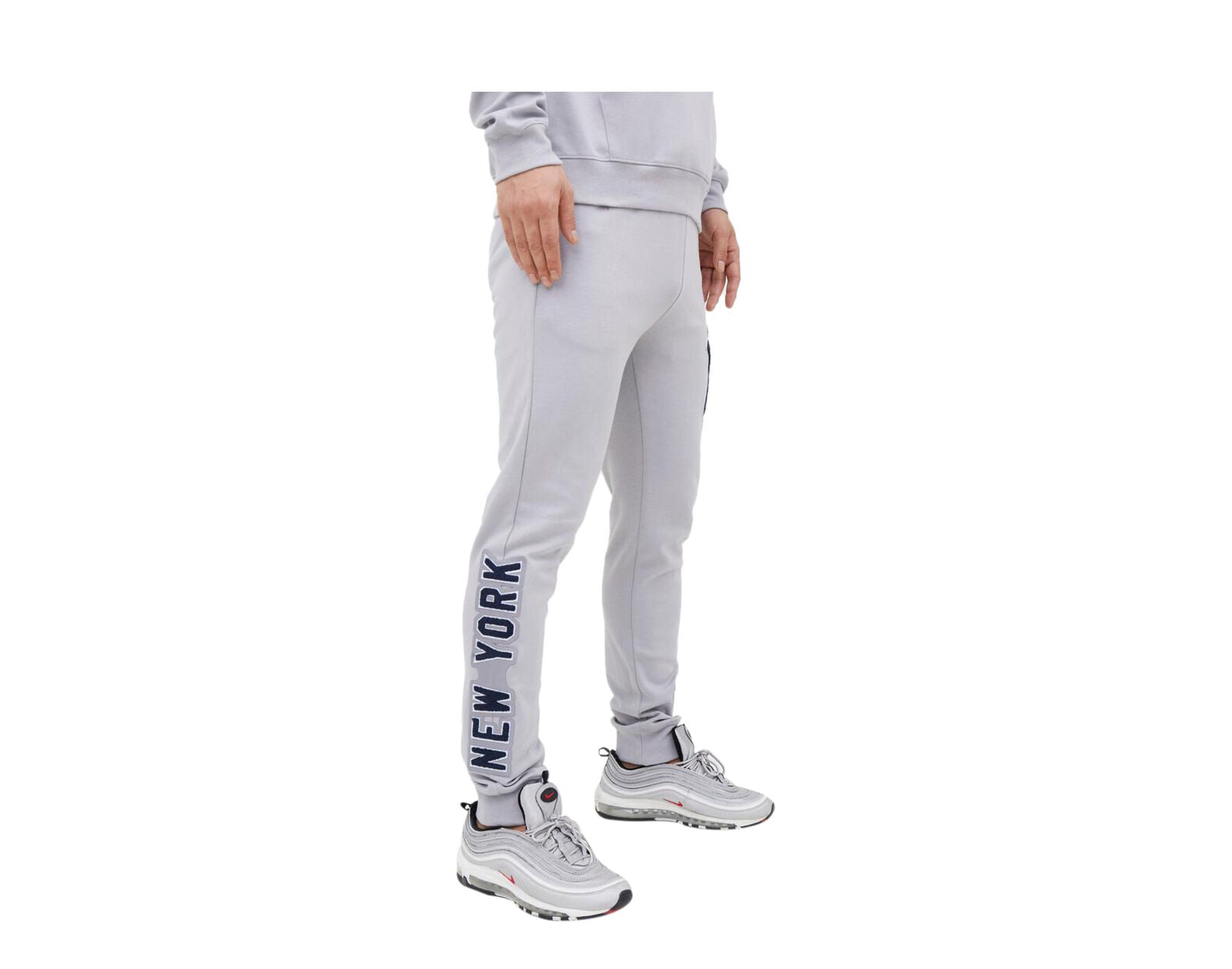 Essential Tapered Sweatpants Rhino Grey - PM Sportswear