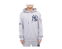 Load image into Gallery viewer, Pro Standard MLB New York Yankees Logo Grey/Navy P/O Hoodie