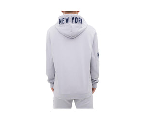 Pro Standard MLB New York Yankees Logo Grey/Navy P/O Hoodie
