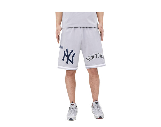 Pro Standard MLB New York Yankees Pro Team Grey/Navy Men's Shorts