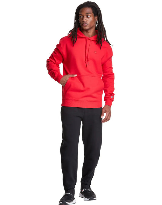 Champion Oxford Red Original Champion® Super Fleece Cone Hood, Embroidered C Logo