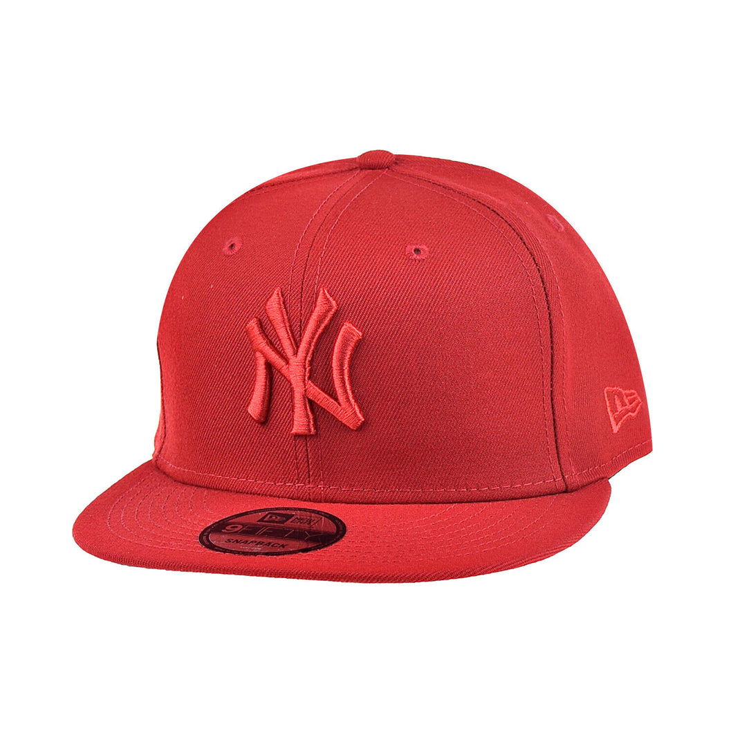 New Era New York Yankees Color Pack 9Fifty Men's Snapback Hat Scarlet Red
