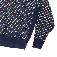 Load image into Gallery viewer, Mens Champion Navy Reverse Weave Pullover Hoodie &quot;All Over Print&quot;