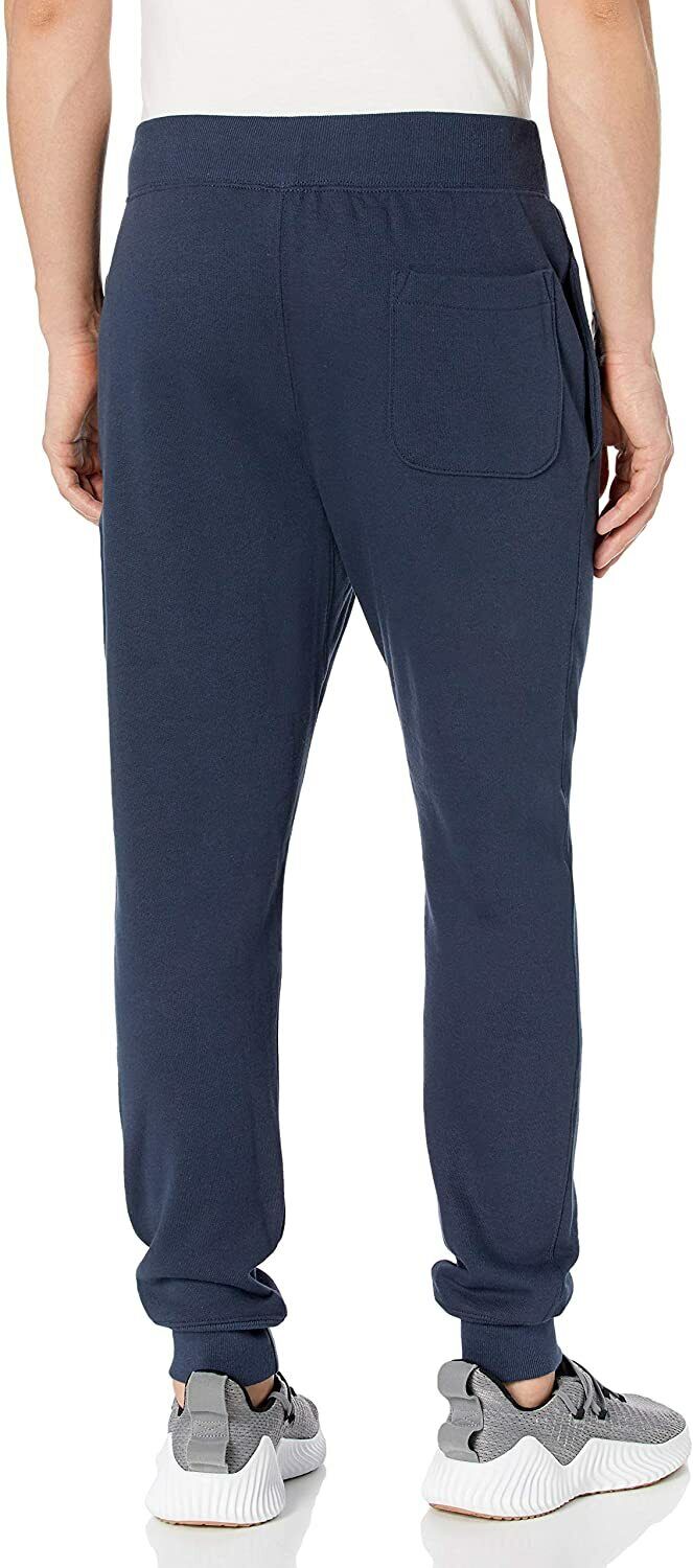 Champion LIFE Men's Navy Reverse Weave Joggers with C Logo