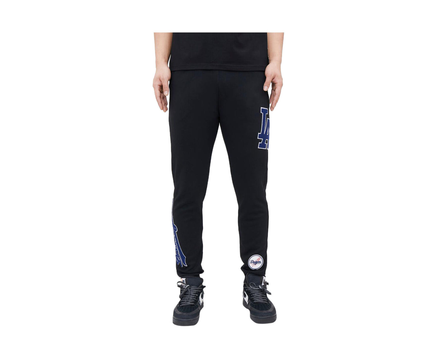 Pro Standard MLB Los Angeles Dodgers Logo Joggers Black Sweatpants