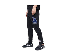 Load image into Gallery viewer, Pro Standard MLB Los Angeles Dodgers Logo Joggers Black Sweatpants