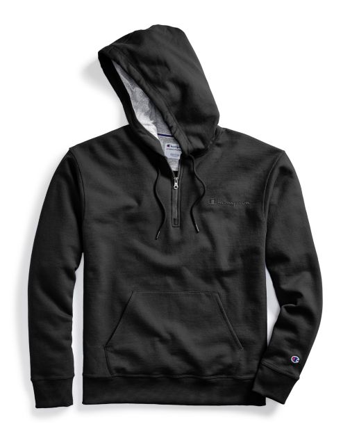 Champion Men's Powerblend ¼ Zip Pullover Hoodie - City Limit NY