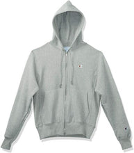 Load image into Gallery viewer, Champion Men&#39;s Life Reverse Weave Zipper Hoodie Oxford Grey
