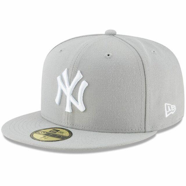 New Era MLB New York Yankees Basic 59Fifty Cap, Grey - City Limit NY