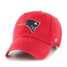 Load image into Gallery viewer, &#39;47 Brand New England Patriots Alternate Clean up Adjustable Hat Red - City Limit NY