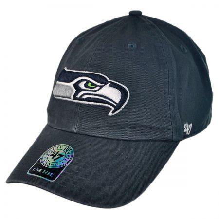 Seattle Seahawks NFL Clean Up Strapback Baseball Cap Dad Hat - City Limit NY