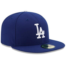 Load image into Gallery viewer, Los Angeles Dodgers New Era Authentic Collection On Field 59FIFTY Performance Fitted Hat - Royal - City Limit NY