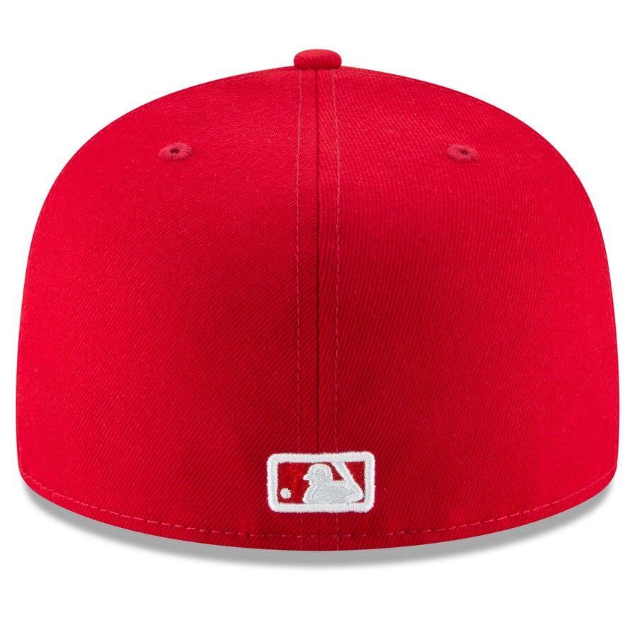 New York Yankees New Era Fashion Color Basic 59FIFTY Fitted Hat - Scarlet - City Limit NY