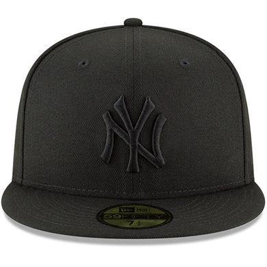 New York Yankees New Era Primary Logo Basic 59FIFTY Fitted Hat - Black - City Limit NY