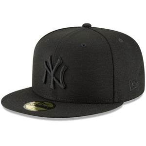 New York Yankees New Era Primary Logo Basic 59FIFTY Fitted Hat - Black - City Limit NY