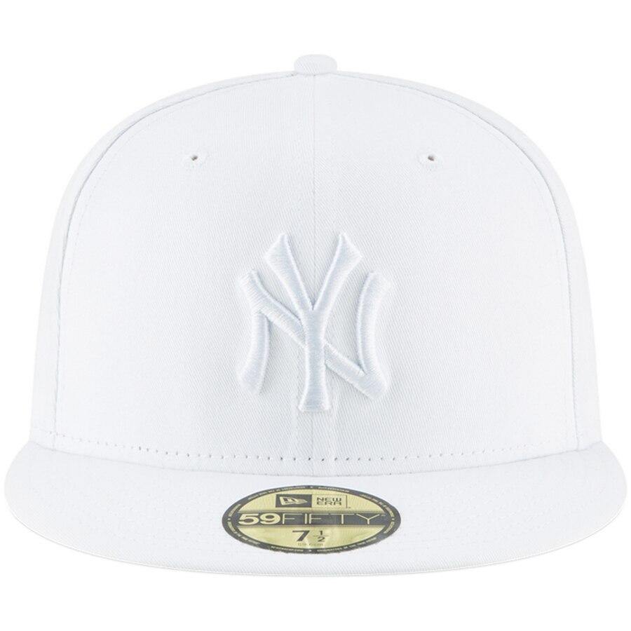 New York Yankees Whiteout Basic 59Fifty Fitted - City Limit NY