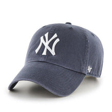 Load image into Gallery viewer, `47 Brand Clean Up New York Yankees Vintage MLB Dad Hat Cap , One Size