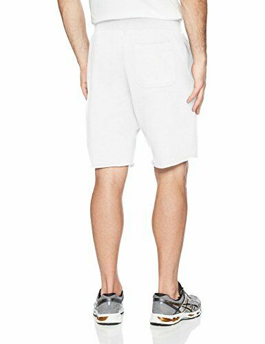 White Champion LIFE Men's Reverse Weave Cut Off Shorts