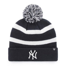 Load image into Gallery viewer, New York Yankees 47 Brand Breakaway Navy Cuff Knit Hat
